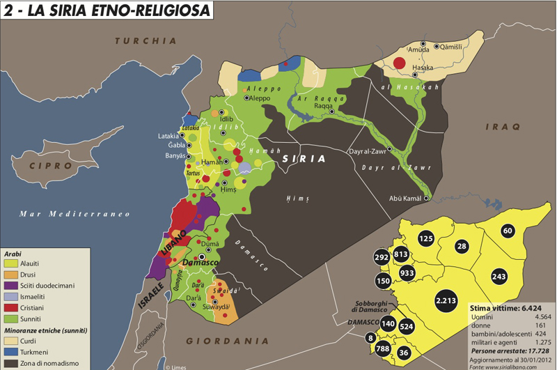 Siria: crescono gli sfollati in fuga dalle violenze